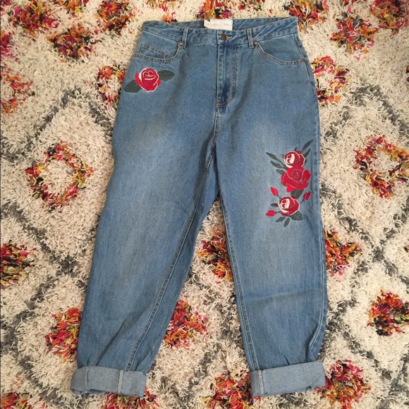 MINKPINK Denim - Mink pink beauty and the beast mom jeans